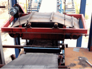 自卸式除鐵器使用現場