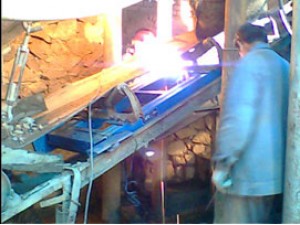 電子皮帶秤使用現場